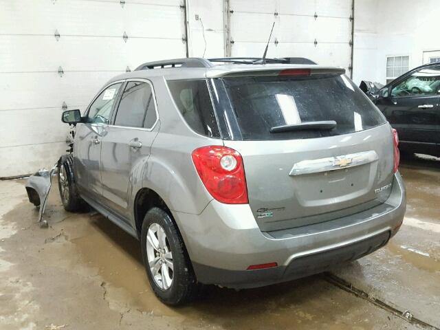 2GNALDEK1C6215810 - 2012 CHEVROLET EQUINOX LT GRAY photo 3