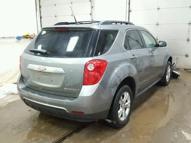 2GNALDEK1C6215810 - 2012 CHEVROLET EQUINOX LT GRAY photo 4