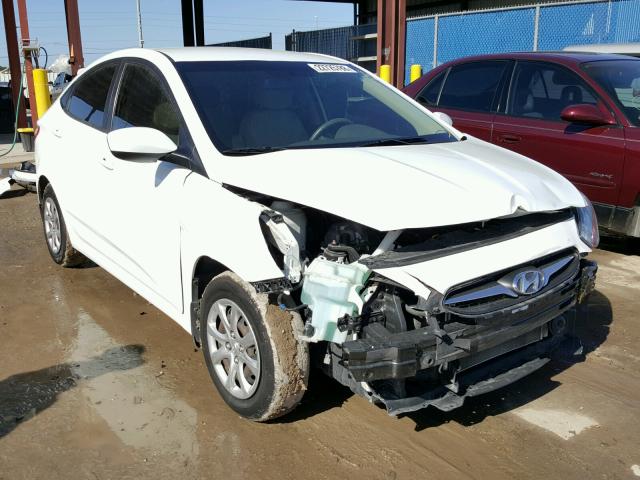 KMHCT4AE3DU288130 - 2013 HYUNDAI ACCENT GLS WHITE photo 1