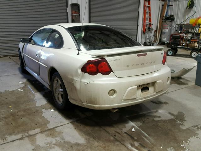 4B3AG42G65E047562 - 2005 DODGE STRATUS SX WHITE photo 3