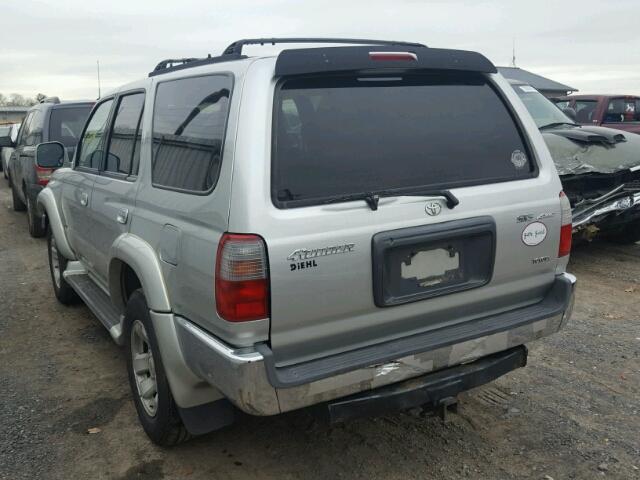 JT3HN86R6Y0323686 - 2000 TOYOTA 4RUNNER SR SILVER photo 3