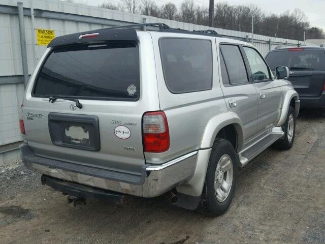 JT3HN86R6Y0323686 - 2000 TOYOTA 4RUNNER SR SILVER photo 4