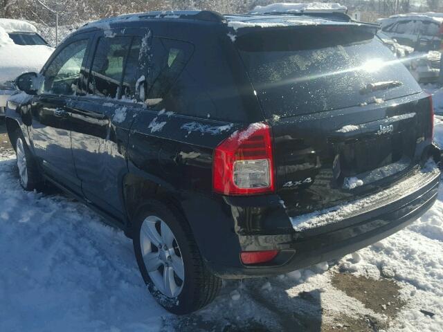 1C4NJDBB8CD675567 - 2012 JEEP COMPASS SP BLACK photo 3