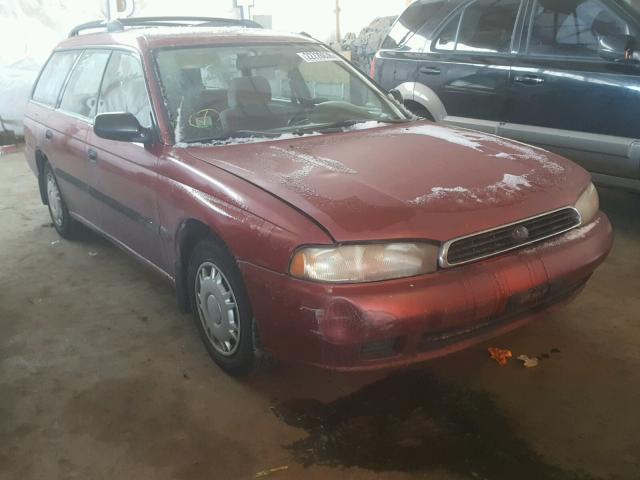 4S3BK6352S7319780 - 1995 SUBARU LEGACY L/O RED photo 1