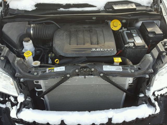 2C4RDGBG2GR400916 - 2016 DODGE GRAND CARA GRAY photo 7