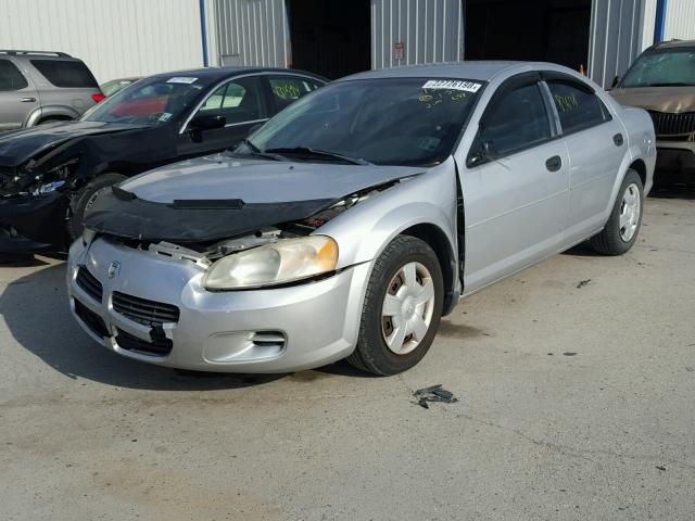 1B3EL36X93N578867 - 2003 DODGE STRATUS SE SILVER photo 2