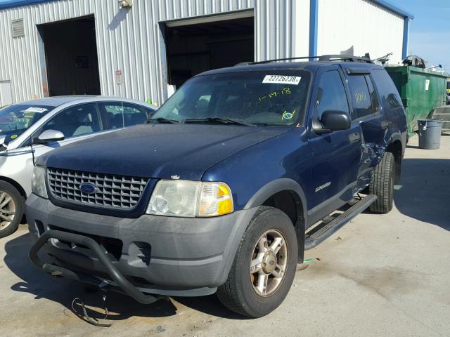 1FMZU62K74ZA35757 - 2004 FORD EXPLORER X BLUE photo 2