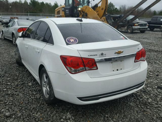 1G1PC5SB3F7109174 - 2015 CHEVROLET CRUZE LT WHITE photo 3