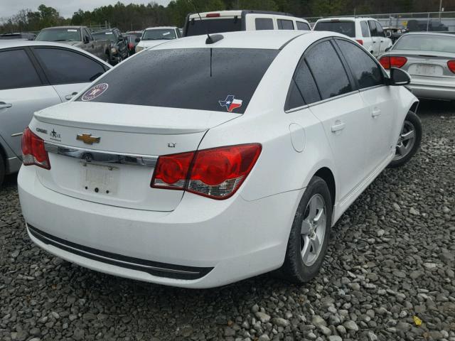 1G1PC5SB3F7109174 - 2015 CHEVROLET CRUZE LT WHITE photo 4