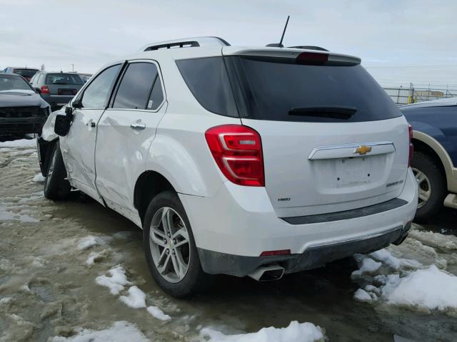 2GNFLGE35G6196006 - 2016 CHEVROLET EQUINOX LT WHITE photo 3