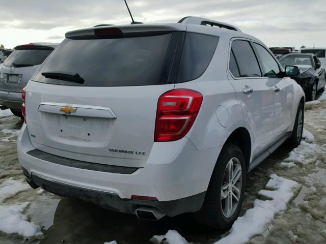 2GNFLGE35G6196006 - 2016 CHEVROLET EQUINOX LT WHITE photo 4