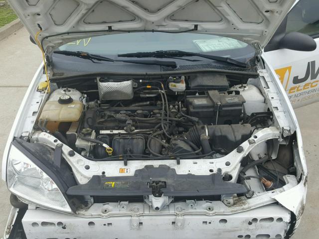 1FAFP34N27W183881 - 2007 FORD FOCUS ZX4 WHITE photo 7