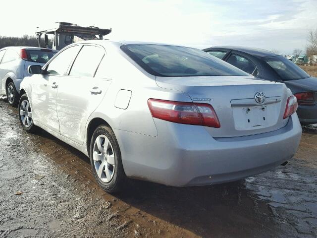 4T1BE46K47U510523 - 2007 TOYOTA CAMRY NEW SILVER photo 3