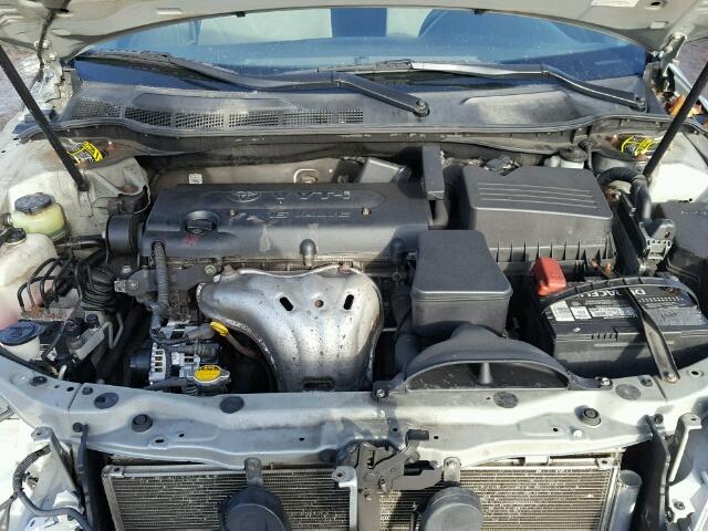 4T1BE46K47U510523 - 2007 TOYOTA CAMRY NEW SILVER photo 7