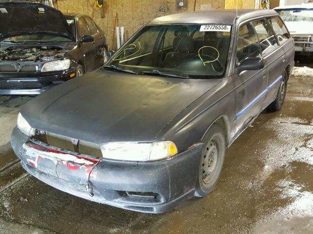 4S3BK4253W6316906 - 1998 SUBARU LEGACY BRI BLACK photo 2