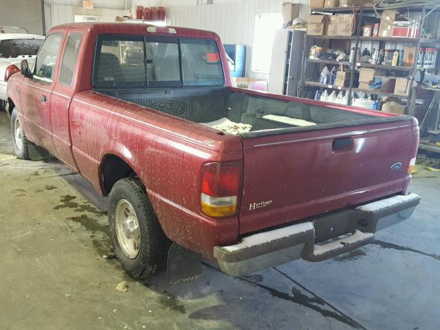 1FTCR14U9TPA19499 - 1996 FORD RANGER SUP BURGUNDY photo 3