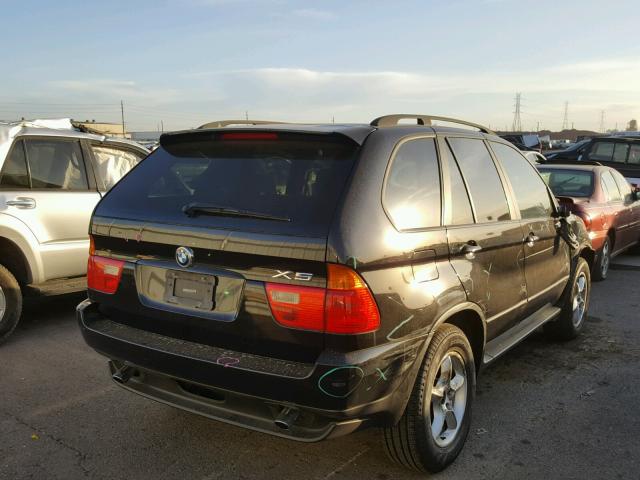 5UXFA53543LW24123 - 2003 BMW X5 3.0I BLACK photo 4