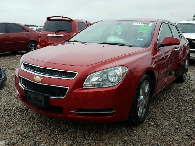 1G1ZC5E03CF226502 - 2012 CHEVROLET MALIBU 1LT RED photo 2