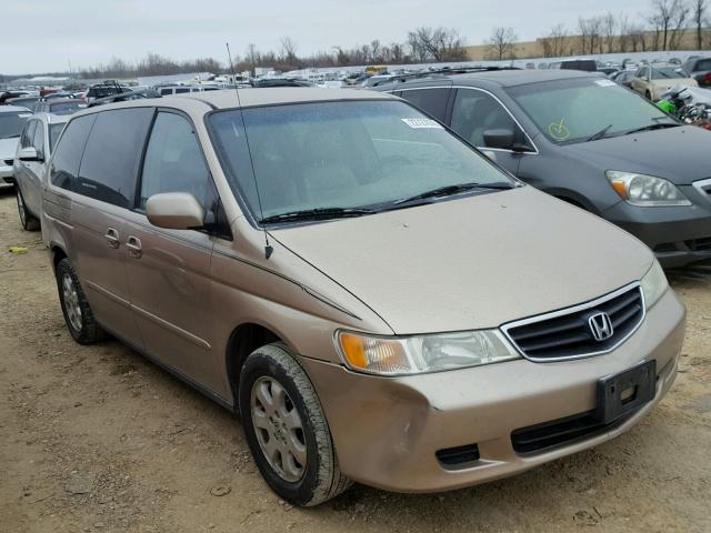 2HKRL18602H547885 - 2002 HONDA ODYSSEY EX GOLD photo 1