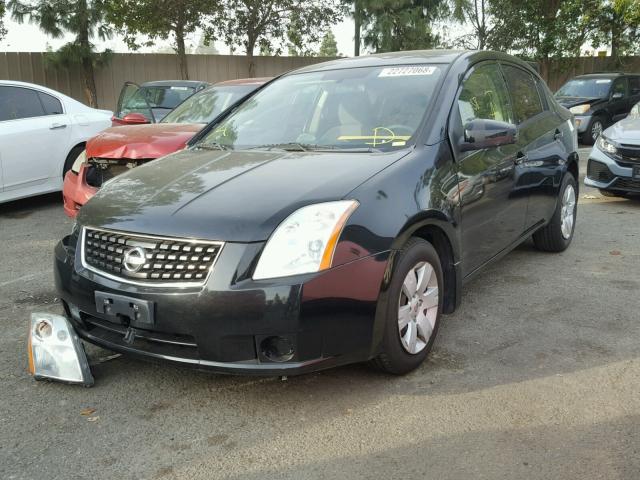 3N1AB61E39L637740 - 2009 NISSAN SENTRA 2.0 BLACK photo 2