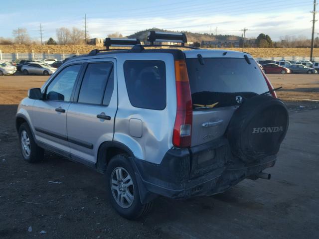 JHLRD78834C022600 - 2004 HONDA CR-V EX SILVER photo 3