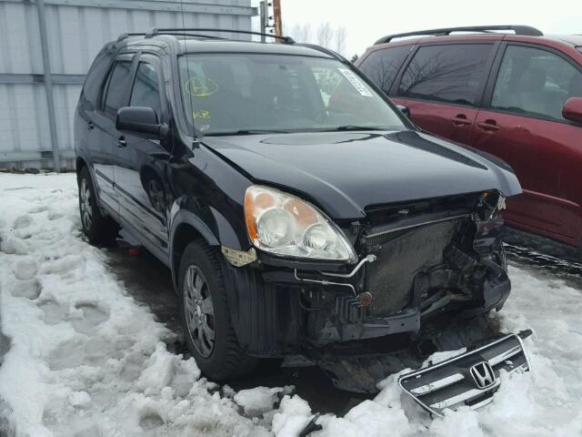 JHLRD78935C810111 - 2005 HONDA CR-V SE BLACK photo 1