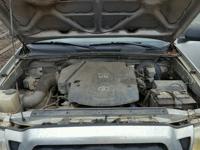 3TMJU62N05M008088 - 2005 TOYOTA TACOMA DOU SILVER photo 7