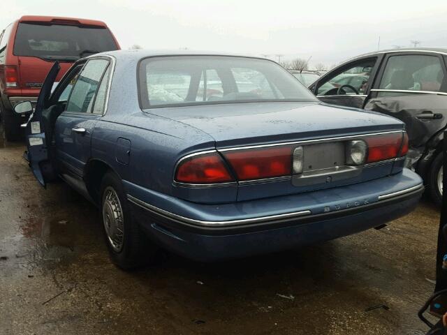 1G4HP52K6WH431197 - 1998 BUICK LESABRE CU BLUE photo 3