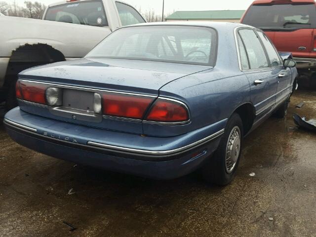 1G4HP52K6WH431197 - 1998 BUICK LESABRE CU BLUE photo 4