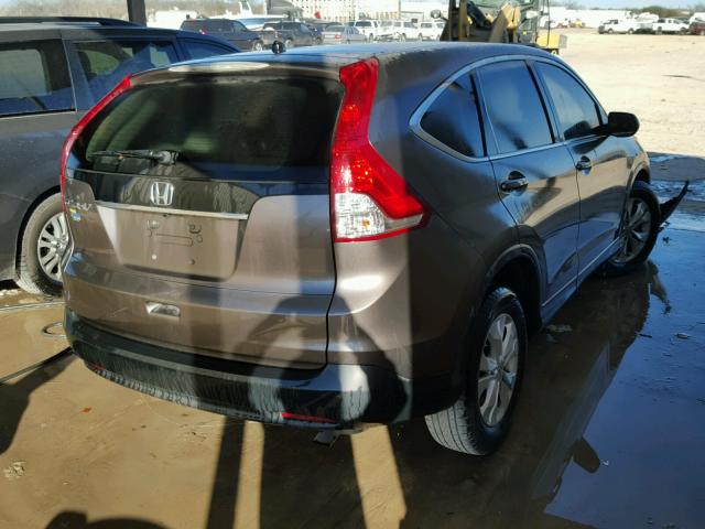 5J6RM3H5XCL024798 - 2012 HONDA CR-V EX GRAY photo 4