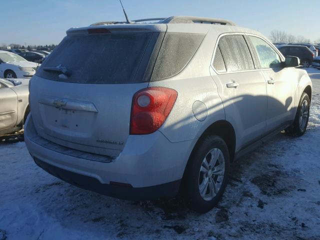 2CNALDEW2A6348645 - 2010 CHEVROLET EQUINOX LT SILVER photo 4