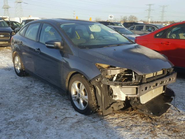 1FADP3F23EL234636 - 2014 FORD FOCUS SE GRAY photo 1