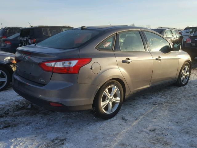 1FADP3F23EL234636 - 2014 FORD FOCUS SE GRAY photo 4