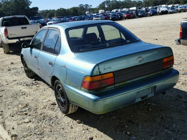 2T1AE09E2PC024059 - 1993 TOYOTA COROLLA LE BLUE photo 3