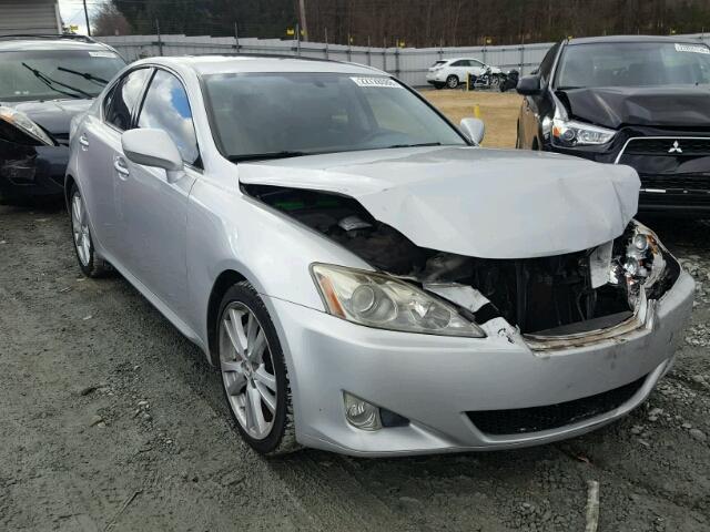 JTHBE262565004053 - 2006 LEXUS IS 350 SILVER photo 1