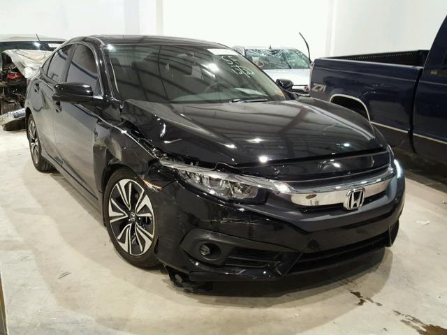 19XFC1F71HE024905 - 2017 HONDA CIVIC EXL BLACK photo 1