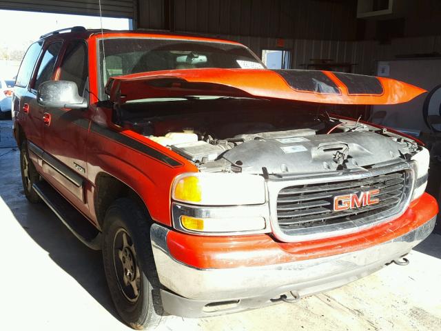 1GKEC13Z82R191327 - 2002 GMC YUKON RED photo 1