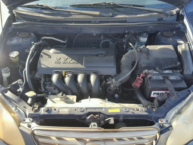 1NXBR32E13Z032991 - 2003 TOYOTA COROLLA CE BLUE photo 7