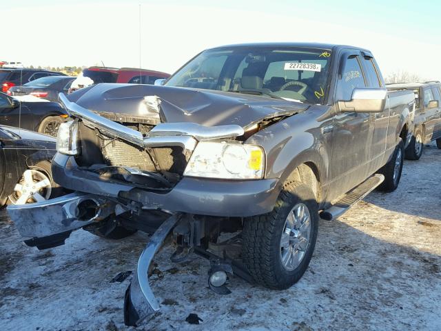 1FTPX14V97FA80279 - 2007 FORD F150 GRAY photo 2