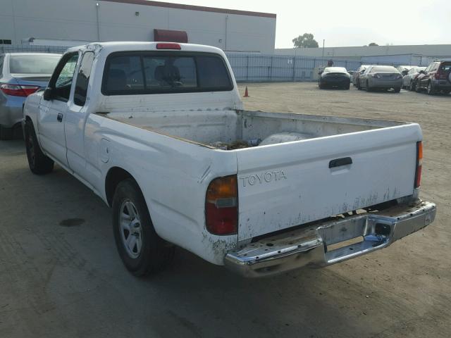 4TAVL52N2XZ475024 - 1999 TOYOTA TACOMA XTR WHITE photo 3