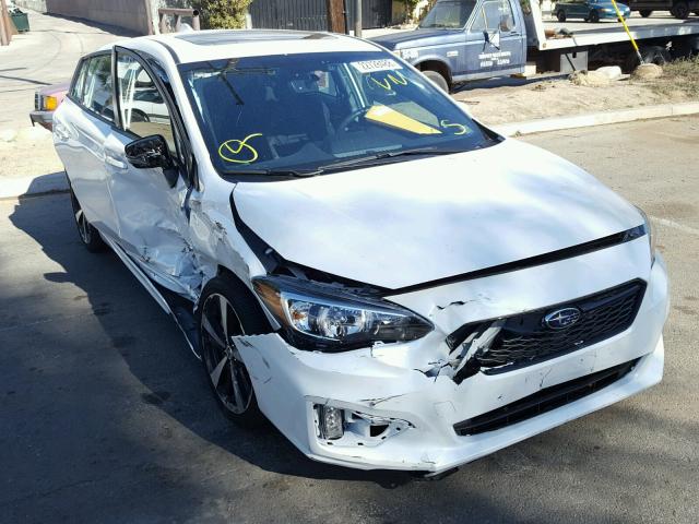 4S3GTAM62H3751914 - 2017 SUBARU IMPREZA SP WHITE photo 1