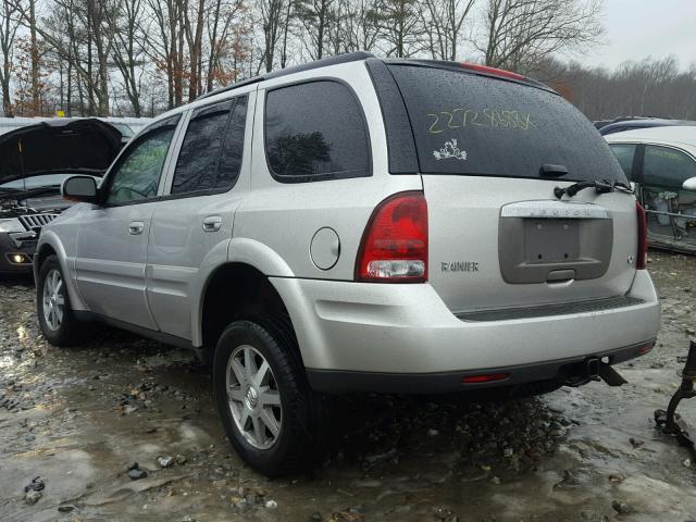 5GADT13S542351221 - 2004 BUICK RAINIER CX GRAY photo 3