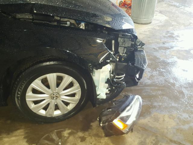 3VW2K7AJ7DM280633 - 2013 VOLKSWAGEN JETTA BASE შავი ფოტო 9