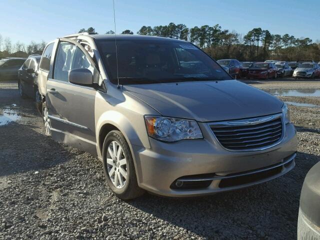 2C4RC1BG4DR711663 - 2013 CHRYSLER TOWN & COU GOLD photo 1