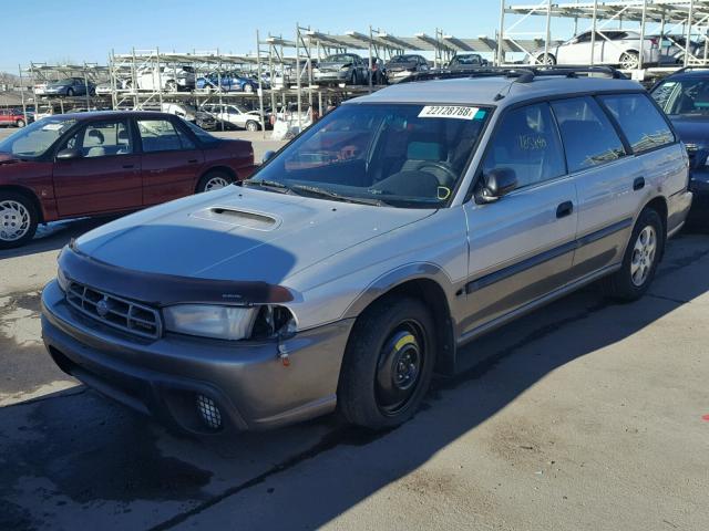 4S3BG6856X6659764 - 1999 SUBARU LEGACY OUT SILVER photo 2