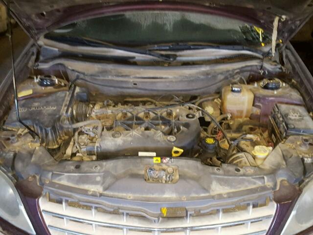 2C8GF68484R333628 - 2004 CHRYSLER PACIFICA MAROON photo 7