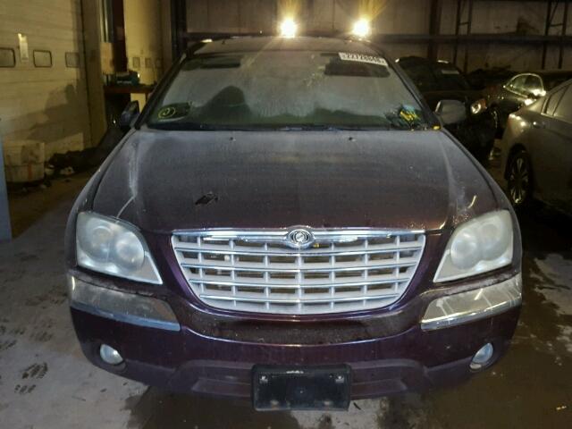 2C8GF68484R333628 - 2004 CHRYSLER PACIFICA MAROON photo 9