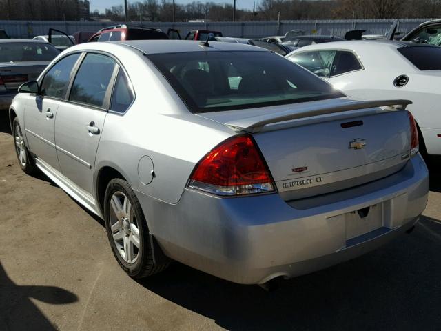 2G1WB5E3XC1284310 - 2012 CHEVROLET IMPALA LT SILVER photo 3