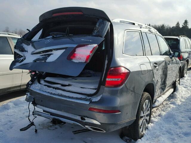 4JGDF6EE9JB048394 - 2018 MERCEDES-BENZ GLS 450 4M GRAY photo 4