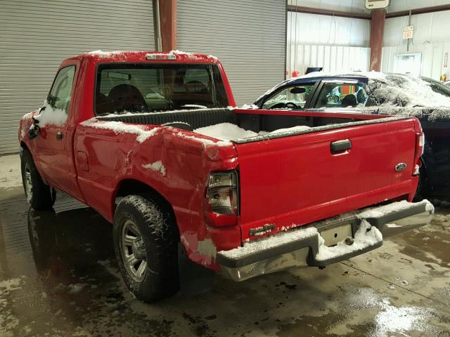 1FTYR10U83PB33392 - 2003 FORD RANGER RED photo 3